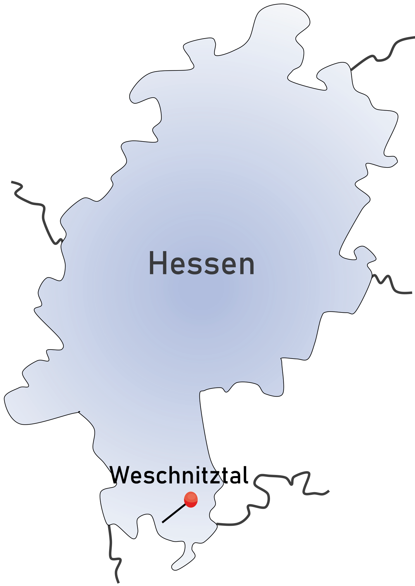 Lage Weschnitztal